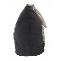 9212- GREY BOW ANCHOR CANVAS TOTE BAG